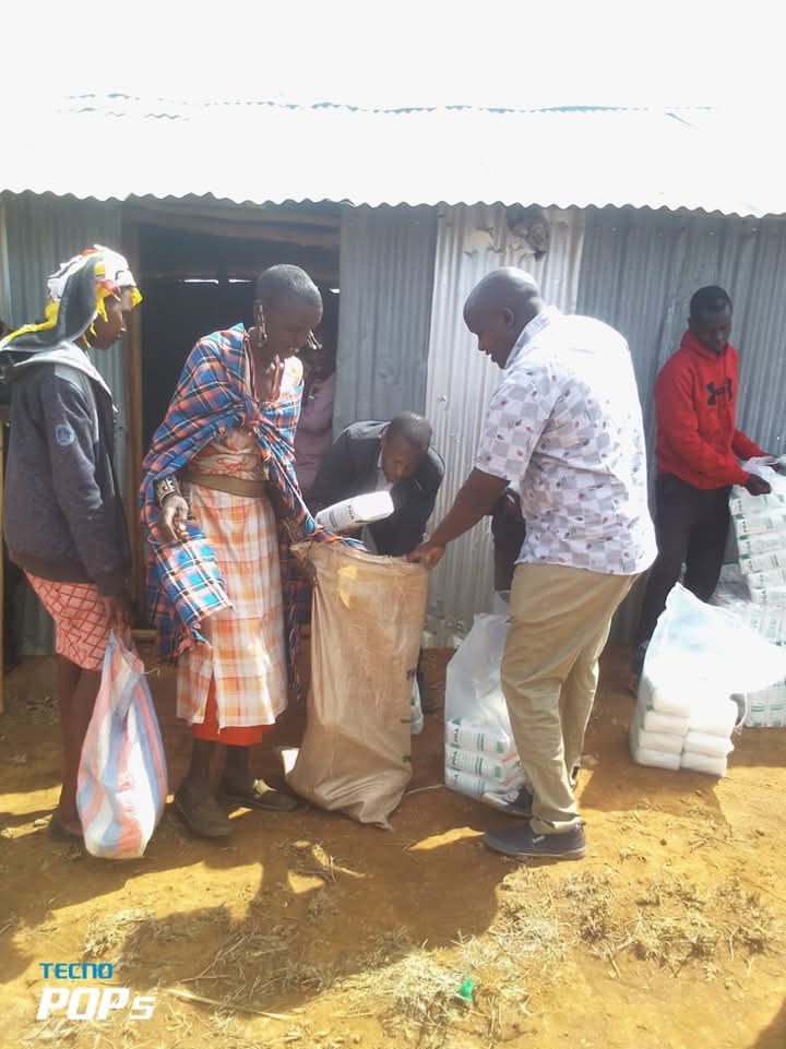 Distributing Food To the Community